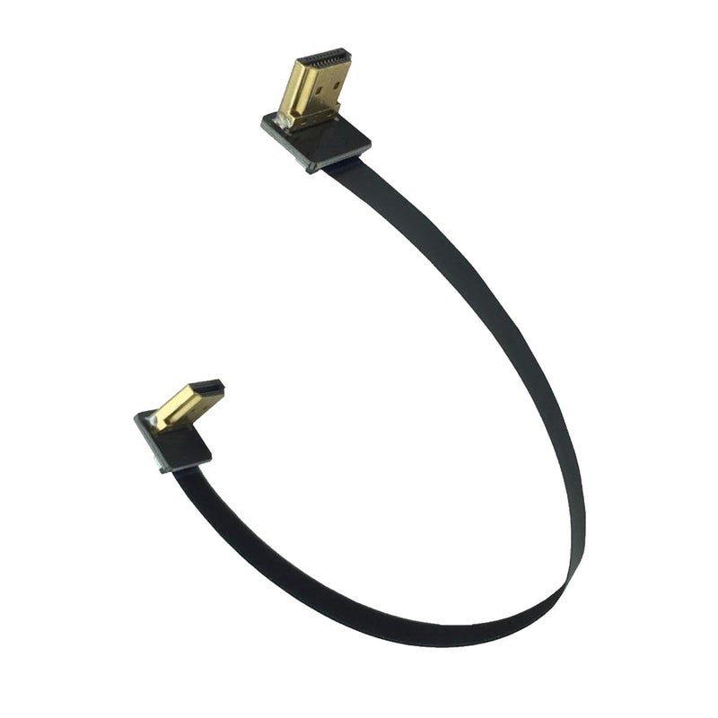 Kework 20cm FPV HDMI Slim Flat Cable, Upward Male to Upward Male 1080P HDMI Cord - Image 4